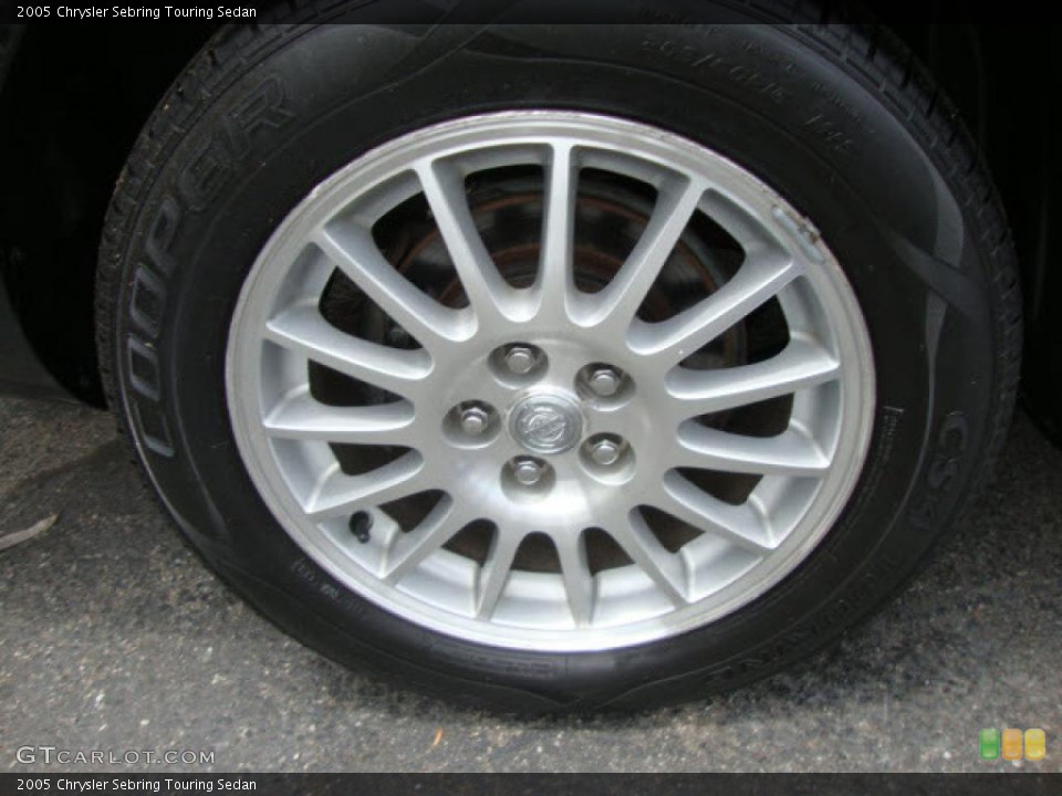 2005 Chrysler Sebring Touring Sedan Wheel and Tire Photo #39866439