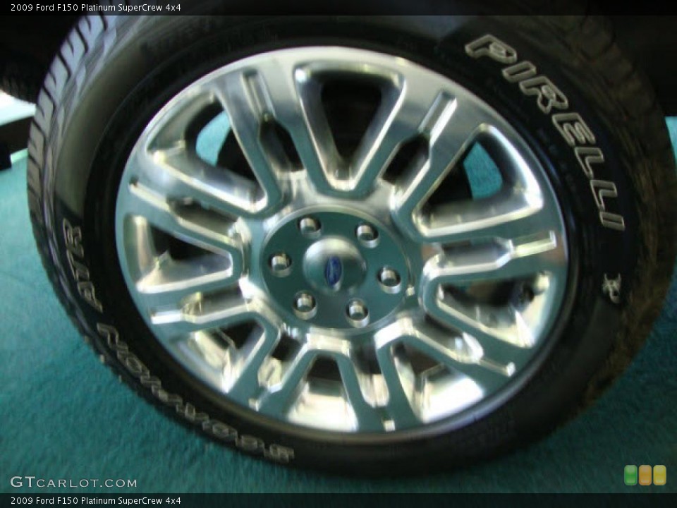 2009 Ford F150 Platinum SuperCrew 4x4 Wheel and Tire Photo #39868644