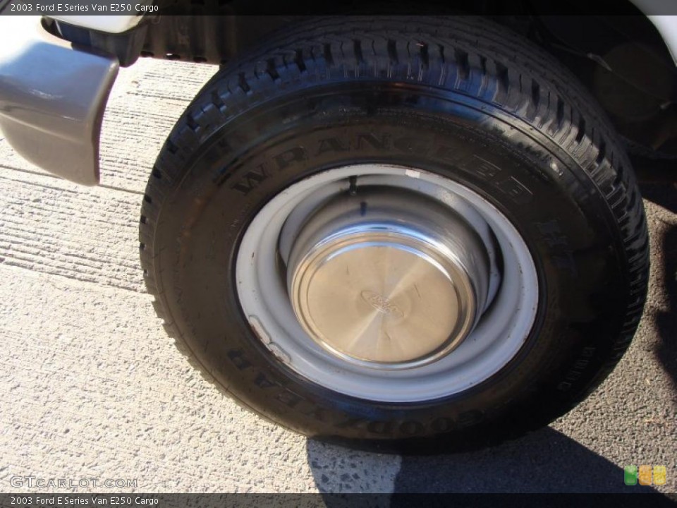 2003 Ford E Series Van E250 Cargo Wheel and Tire Photo #39869606