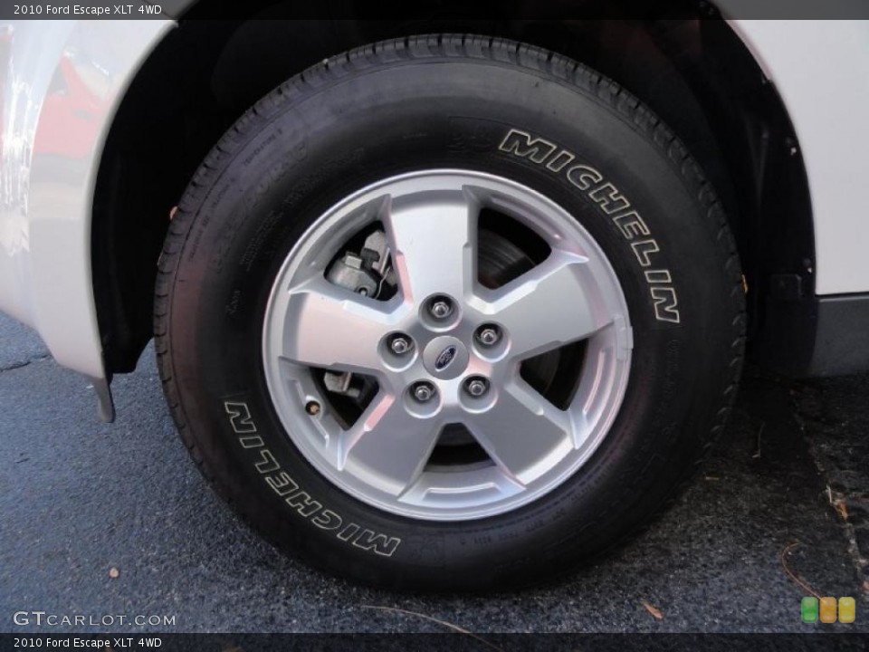 2010 Ford Escape XLT 4WD Wheel and Tire Photo #39870879