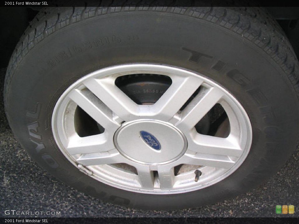2001 Ford Windstar SEL Wheel and Tire Photo #39871083