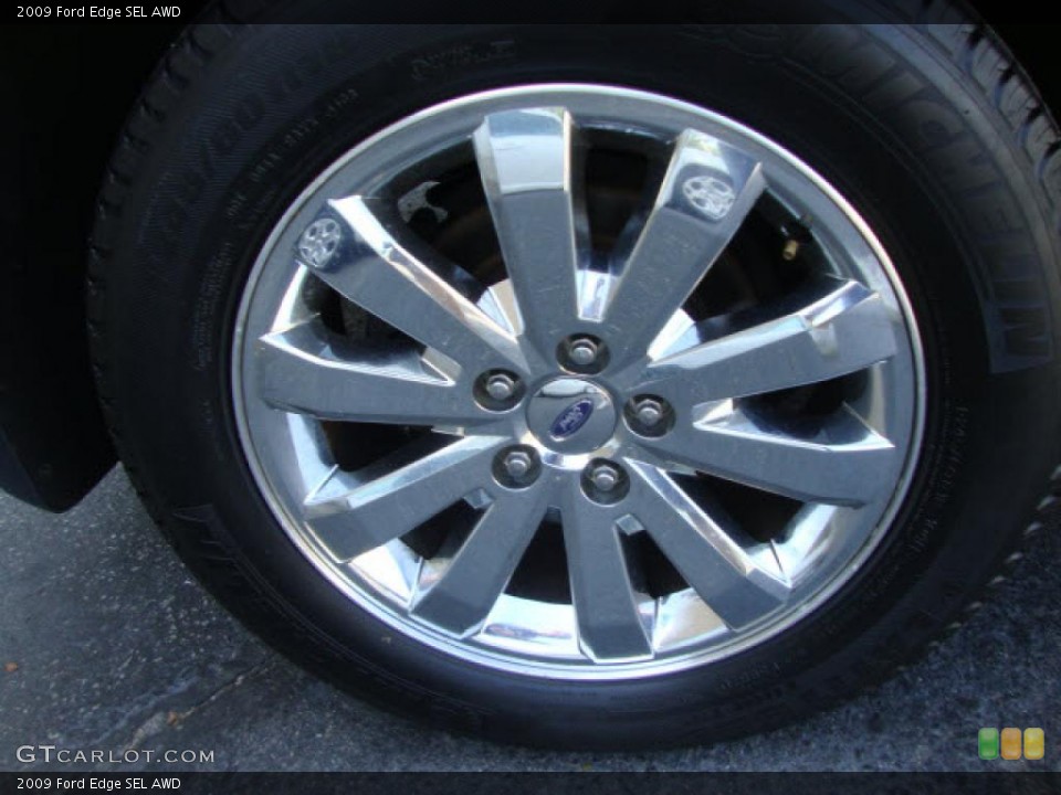2009 Ford Edge SEL AWD Wheel and Tire Photo #39871287