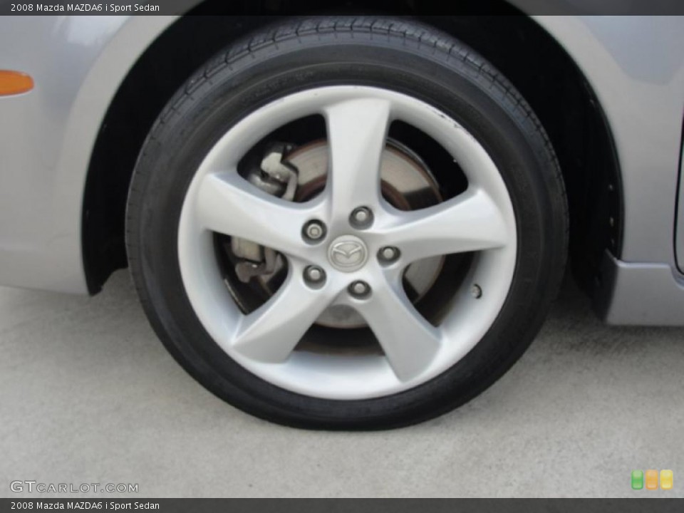 2008 Mazda MAZDA6 i Sport Sedan Wheel and Tire Photo #39871671