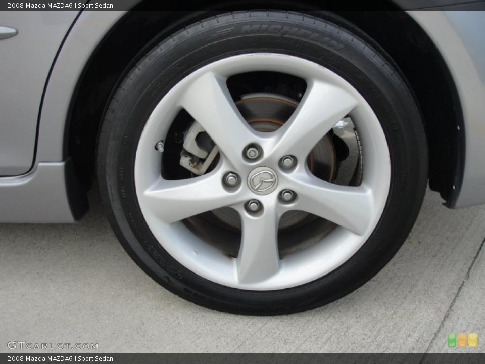 2008 Mazda MAZDA6 i Sport Sedan Wheel and Tire Photo #39871687