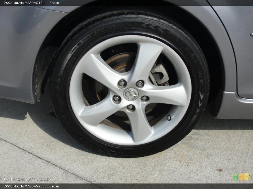 2008 Mazda MAZDA6 i Sport Sedan Wheel and Tire Photo #39871703