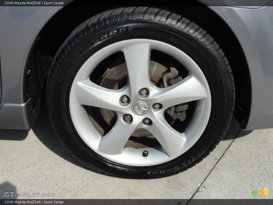 2008 Mazda MAZDA6 i Sport Sedan Wheel and Tire Photo #39871719