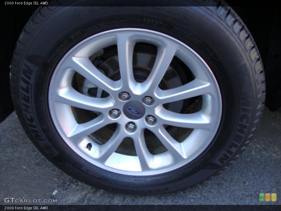 2009 Ford Edge SEL AWD Wheel and Tire Photo #39871891
