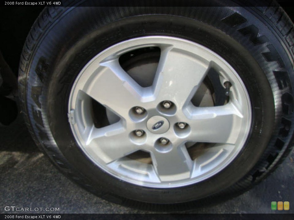 2008 Ford Escape XLT V6 4WD Wheel and Tire Photo #39872460