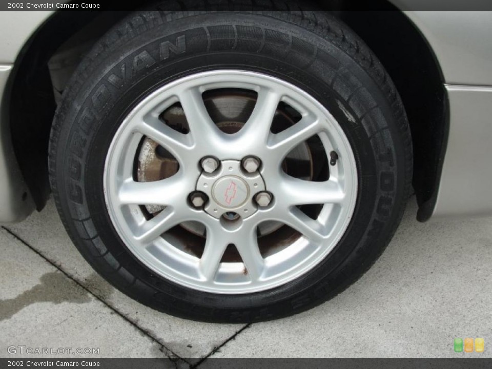 2002 Chevrolet Camaro Coupe Wheel and Tire Photo #39872624
