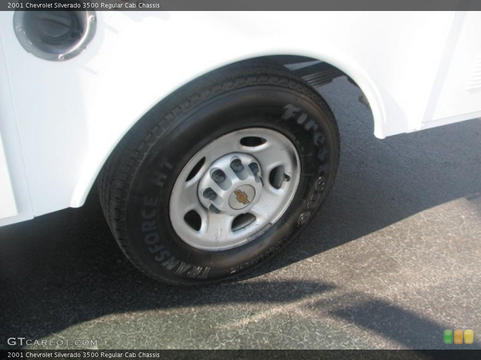 2001 Chevrolet Silverado 3500 Regular Cab Chassis Wheel and Tire Photo #39873864