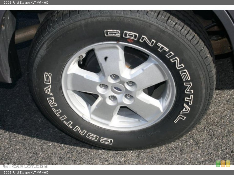2008 Ford Escape XLT V6 4WD Wheel and Tire Photo #39874717