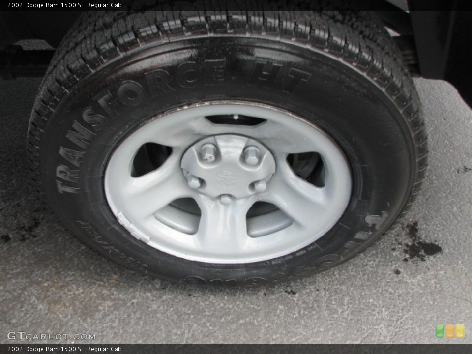 2002 Dodge Ram 1500 ST Regular Cab Wheel and Tire Photo #39877751