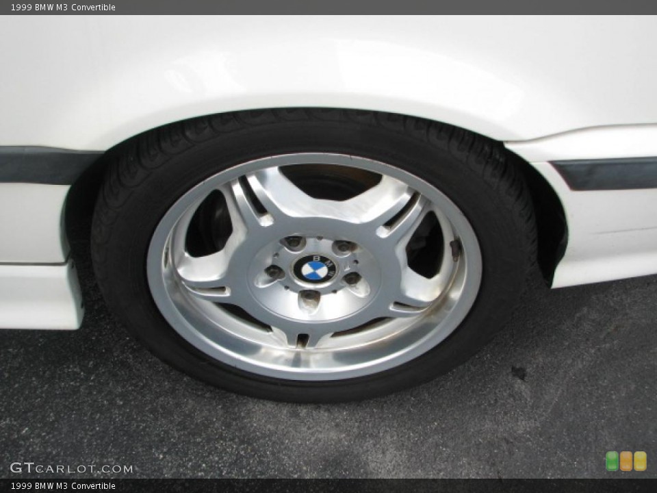1999 BMW M3 Convertible Wheel and Tire Photo #39878335