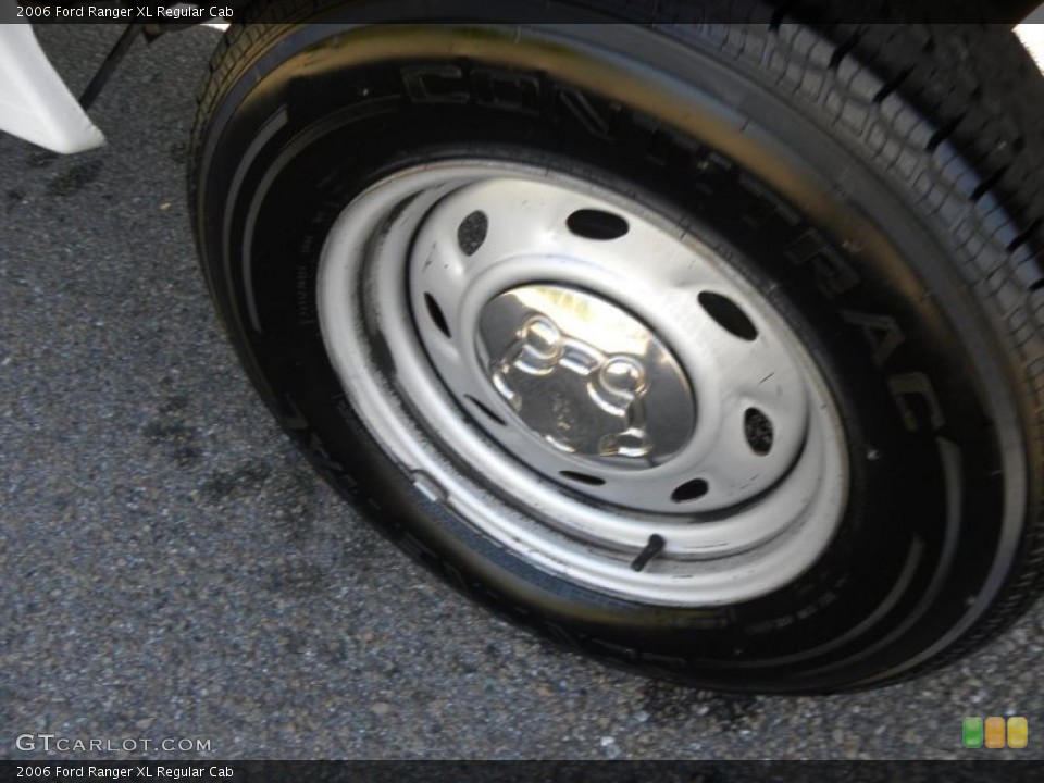 2006 Ford Ranger XL Regular Cab Wheel and Tire Photo #39878475