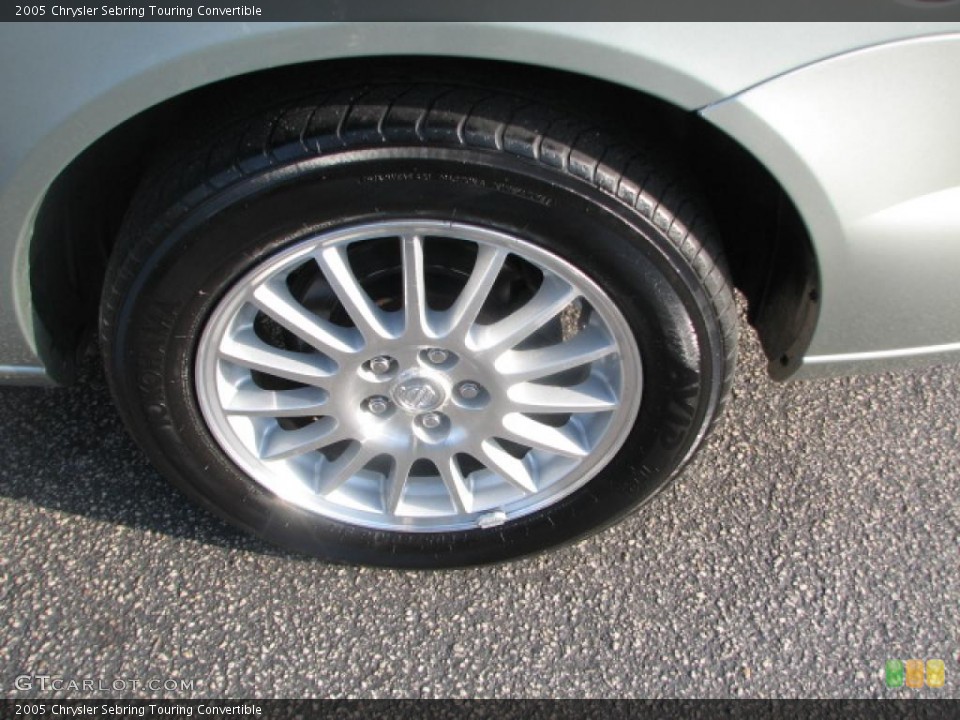 2005 Chrysler Sebring Touring Convertible Wheel and Tire Photo #39879091