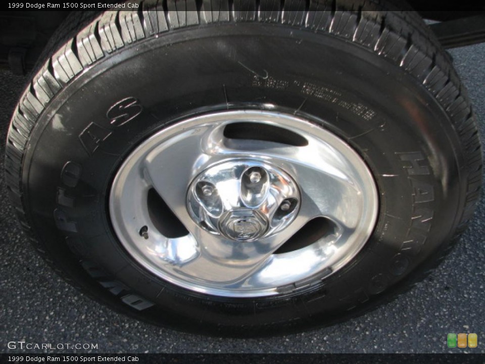 1999 Dodge Ram 1500 Sport Extended Cab Wheel and Tire Photo #39879807