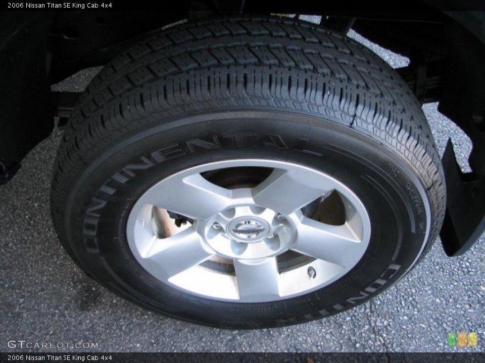 2006 Nissan Titan SE King Cab 4x4 Wheel and Tire Photo #39880739