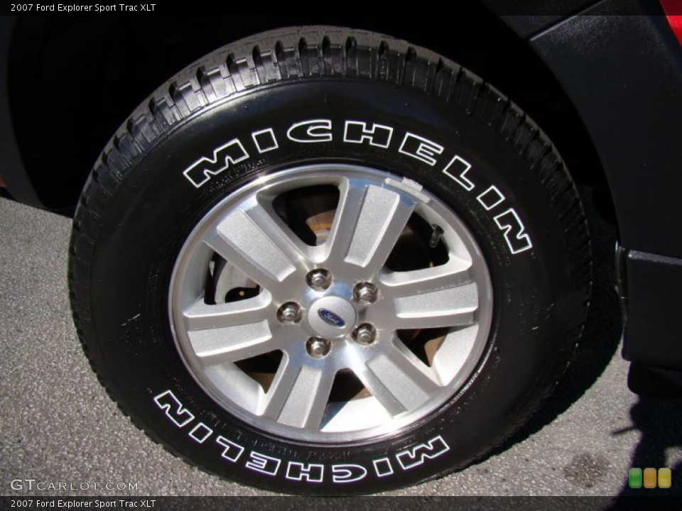 2007 Ford Explorer Sport Trac XLT Wheel and Tire Photo #39883564