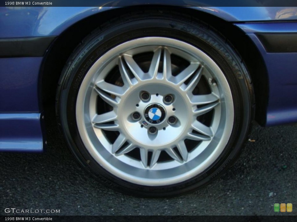 1998 BMW M3 Convertible Wheel and Tire Photo #39883744