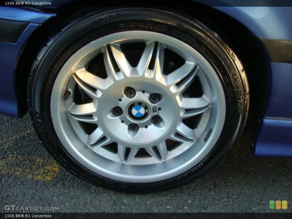 1998 BMW M3 Convertible Wheel and Tire Photo #39883800