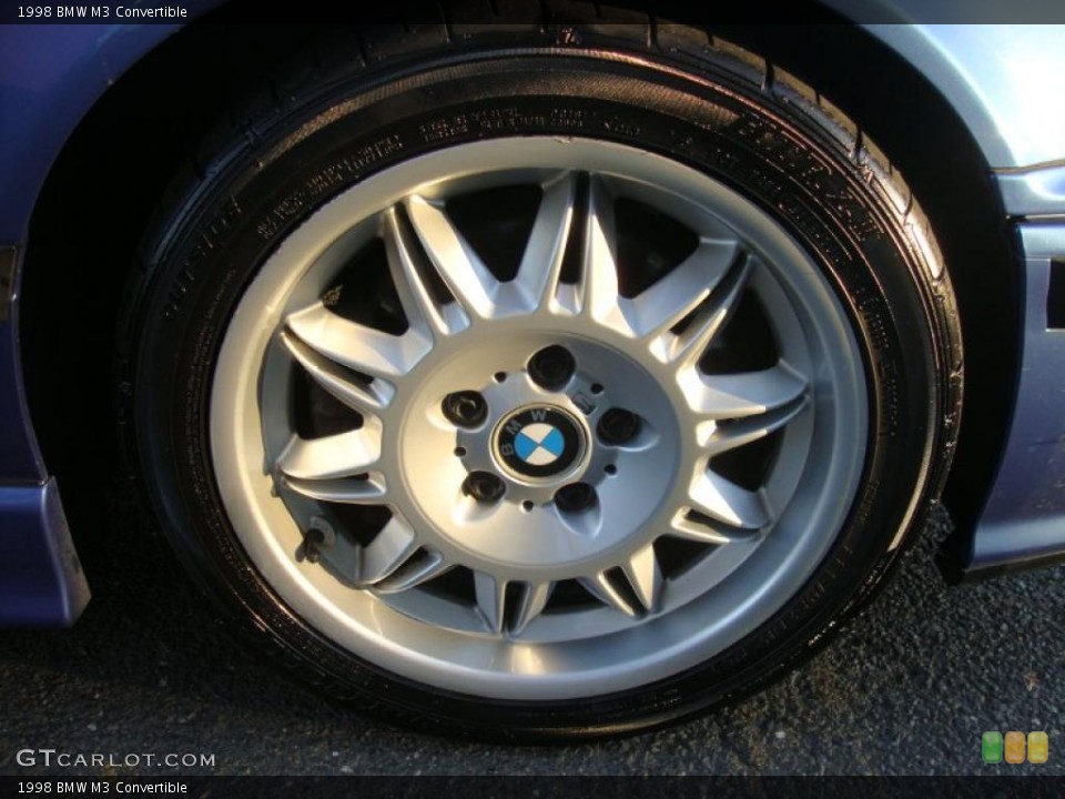 1998 BMW M3 Convertible Wheel and Tire Photo #39883808