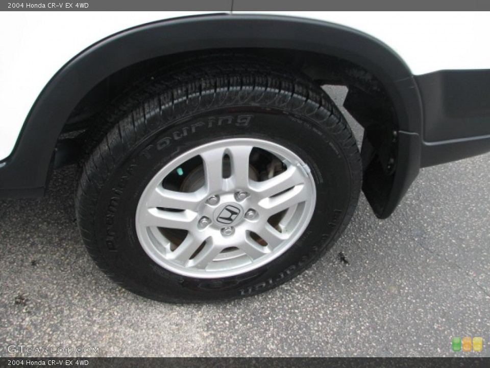 2004 Honda CR-V EX 4WD Wheel and Tire Photo #39886524