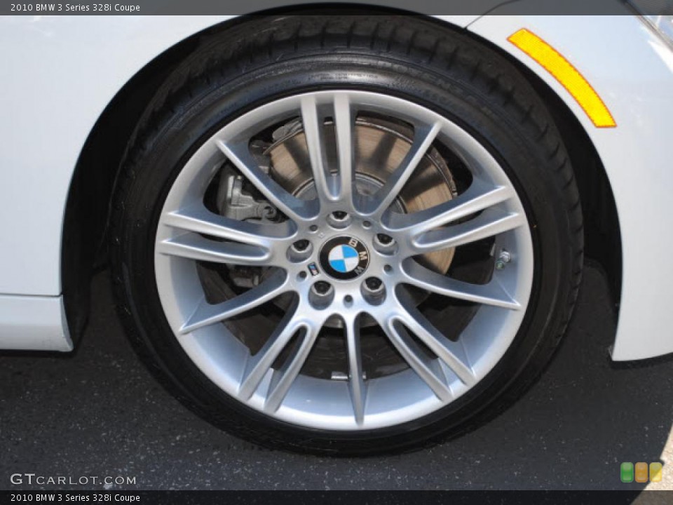 2010 BMW 3 Series 328i Coupe Wheel and Tire Photo #39891564