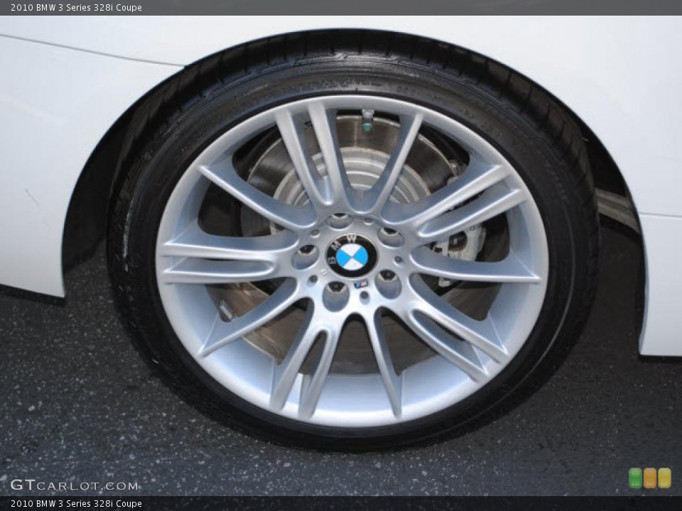 2010 BMW 3 Series 328i Coupe Wheel and Tire Photo #39891624