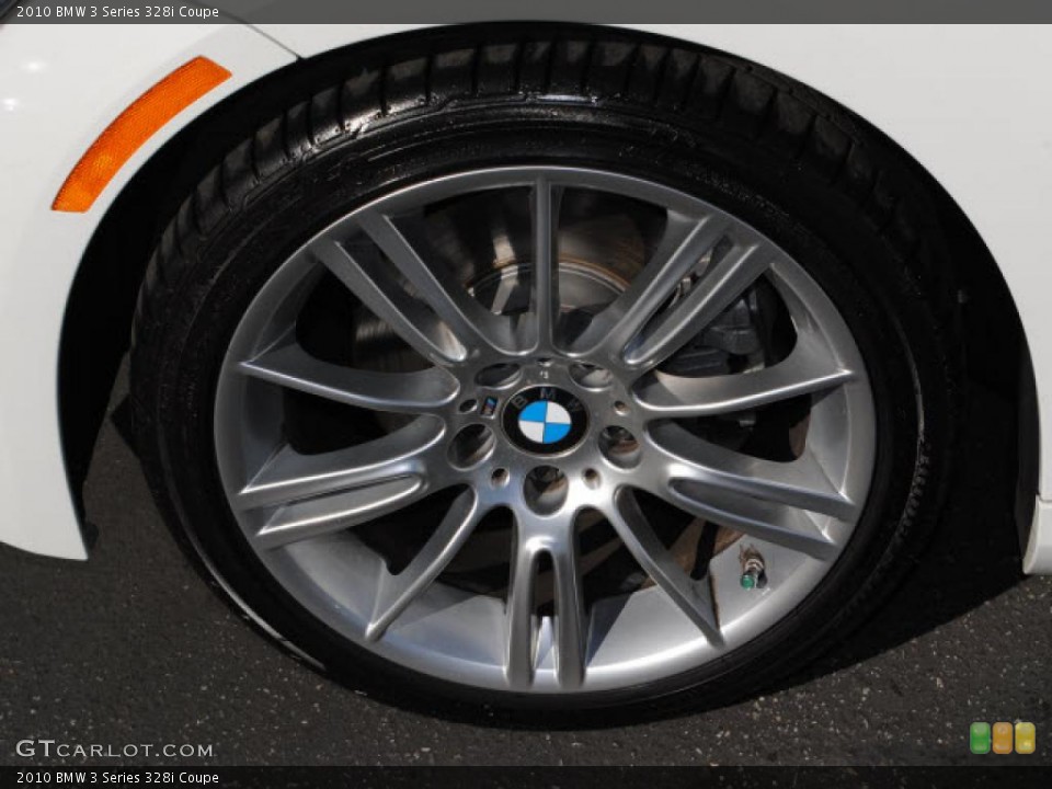 2010 BMW 3 Series 328i Coupe Wheel and Tire Photo #39891764