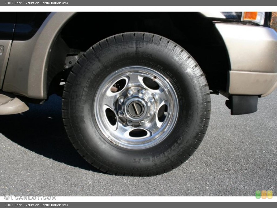 2003 Ford Excursion Eddie Bauer 4x4 Wheel and Tire Photo #39895875