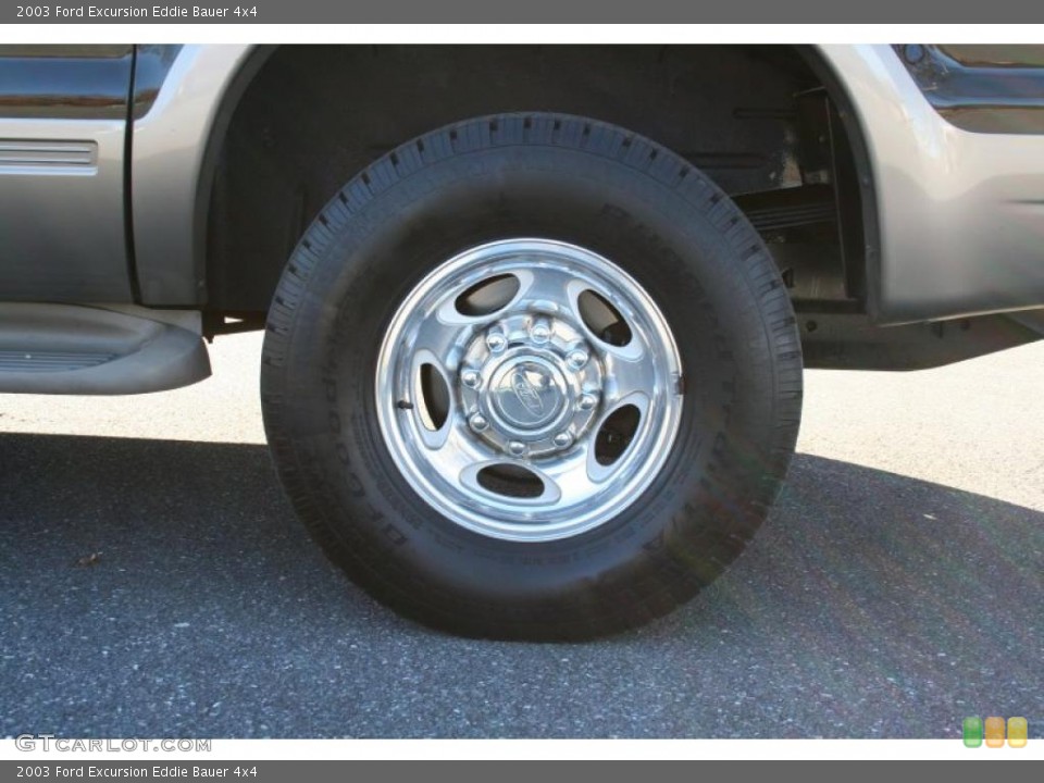 2003 Ford Excursion Eddie Bauer 4x4 Wheel and Tire Photo #39895903