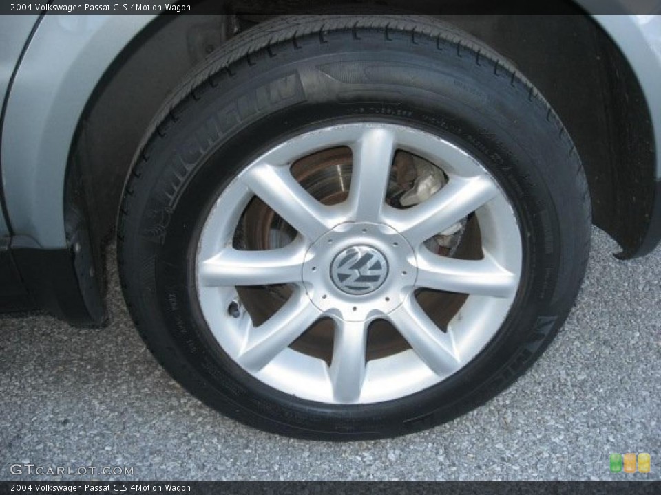 2004 Volkswagen Passat GLS 4Motion Wagon Wheel and Tire Photo #39896551