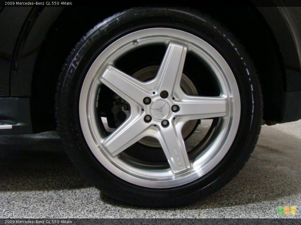 2009 Mercedes-Benz GL 550 4Matic Wheel and Tire Photo #39896617