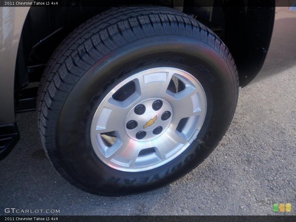 2011 Chevrolet Tahoe LS 4x4 Wheel and Tire Photo #39905975