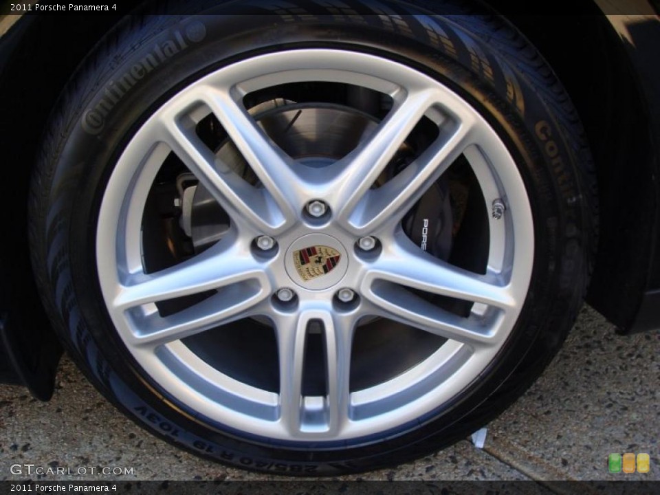 2011 Porsche Panamera 4 Wheel and Tire Photo #39915951