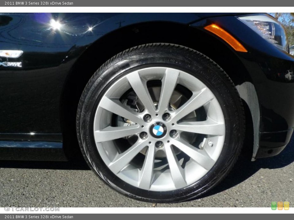 2011 BMW 3 Series 328i xDrive Sedan Wheel and Tire Photo #39916715