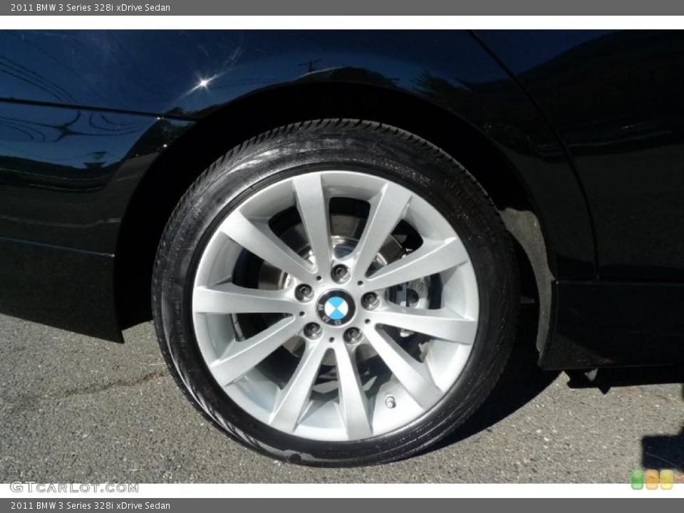 2011 BMW 3 Series 328i xDrive Sedan Wheel and Tire Photo #39916967