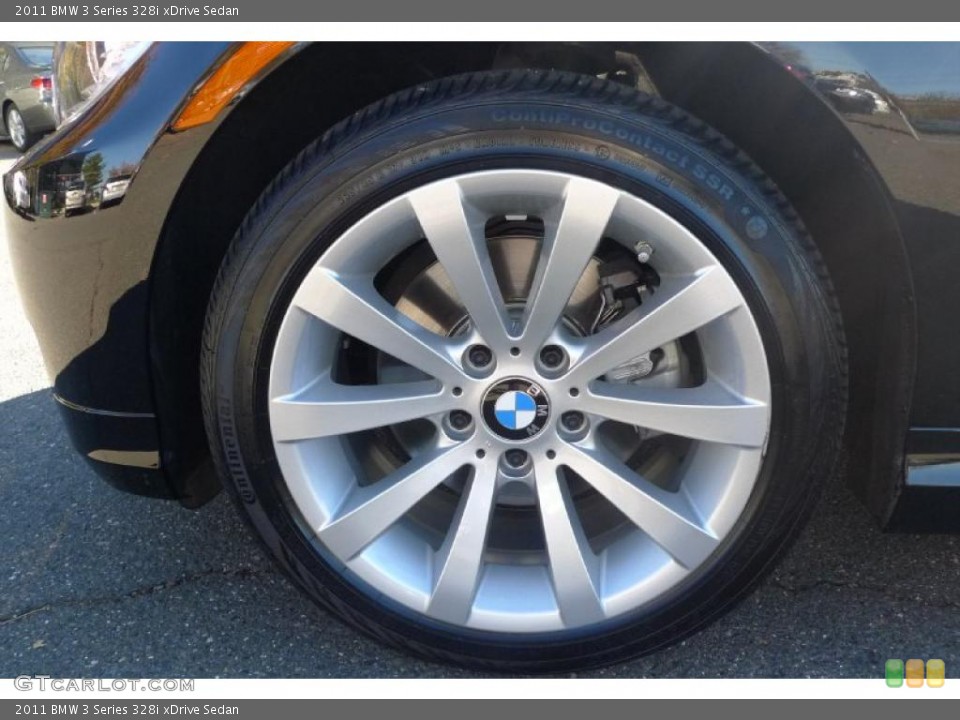 2011 BMW 3 Series 328i xDrive Sedan Wheel and Tire Photo #39916999