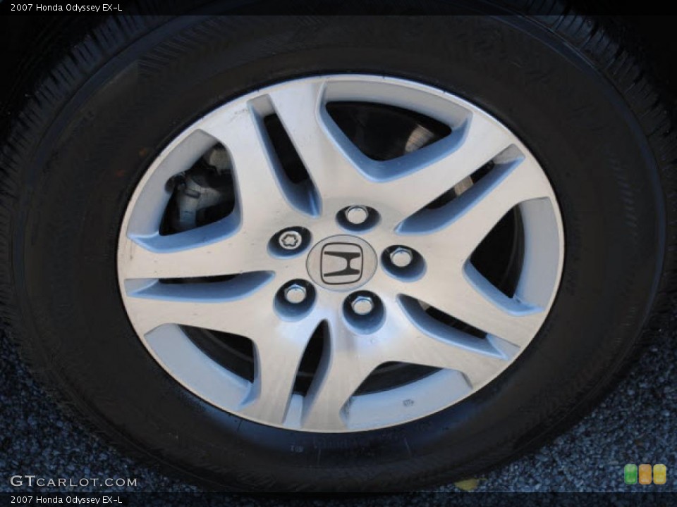 2007 Honda Odyssey EX-L Wheel and Tire Photo #39920915