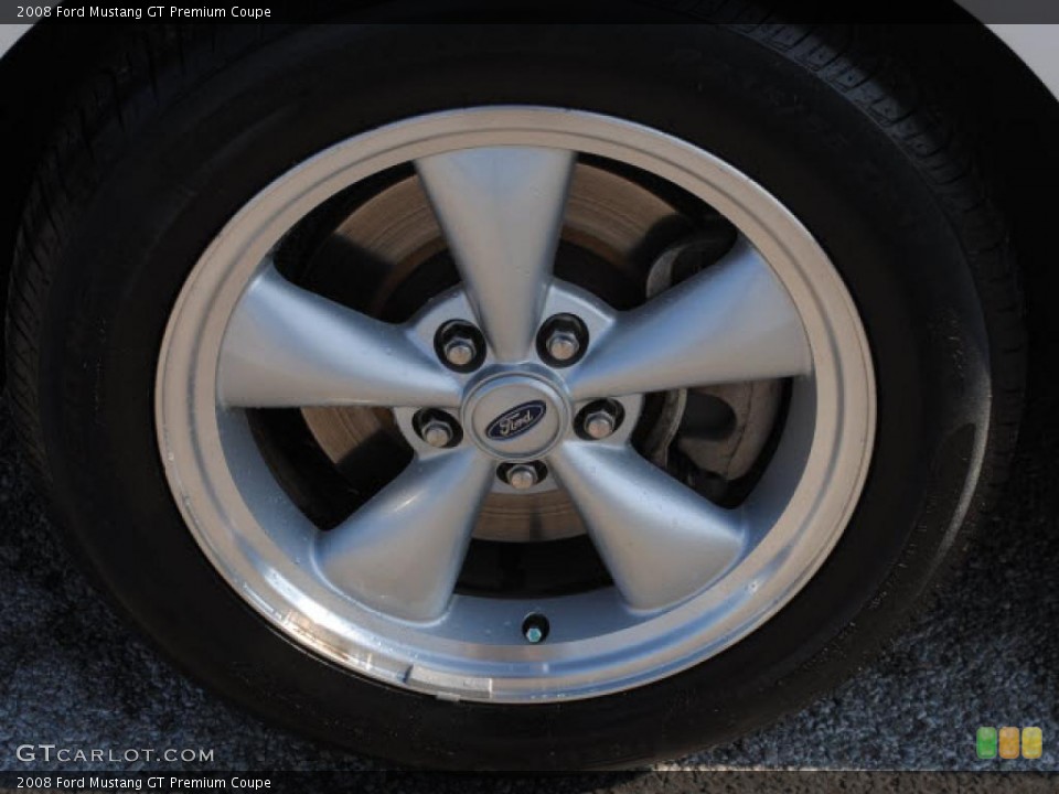 2008 Ford Mustang GT Premium Coupe Wheel and Tire Photo #39921375