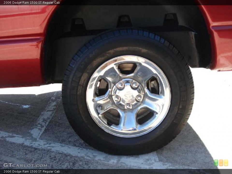 2006 Dodge Ram 1500 ST Regular Cab Wheel and Tire Photo #39921643