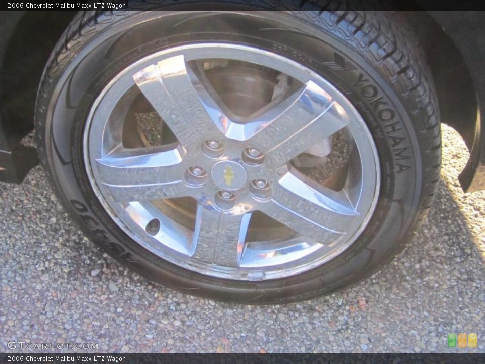 2006 Chevrolet Malibu Maxx LTZ Wagon Wheel and Tire Photo #39922487