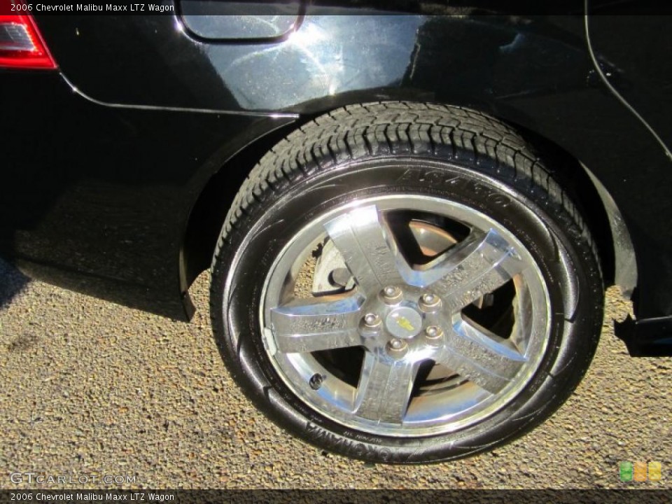 2006 Chevrolet Malibu Maxx LTZ Wagon Wheel and Tire Photo #39922495