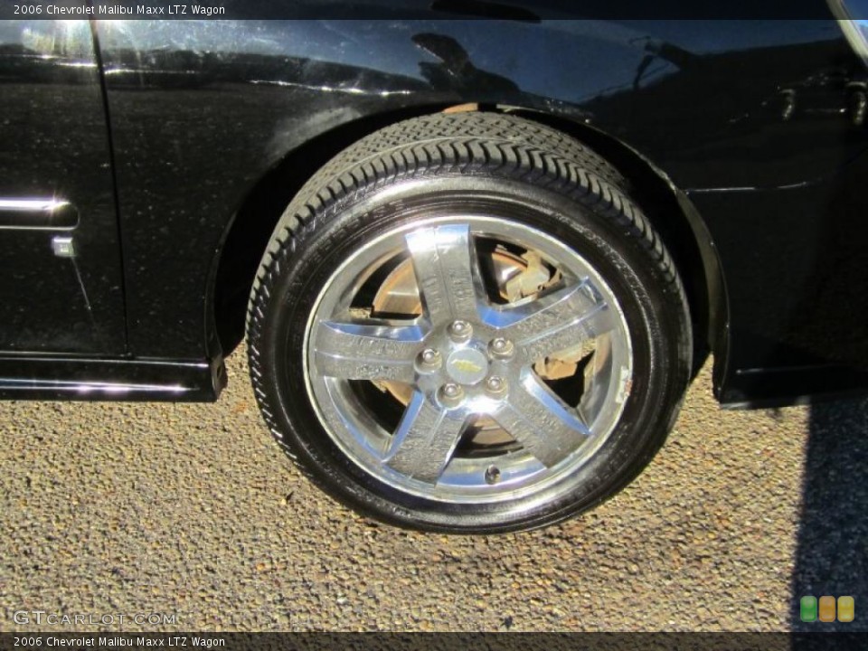 2006 Chevrolet Malibu Maxx LTZ Wagon Wheel and Tire Photo #39922503