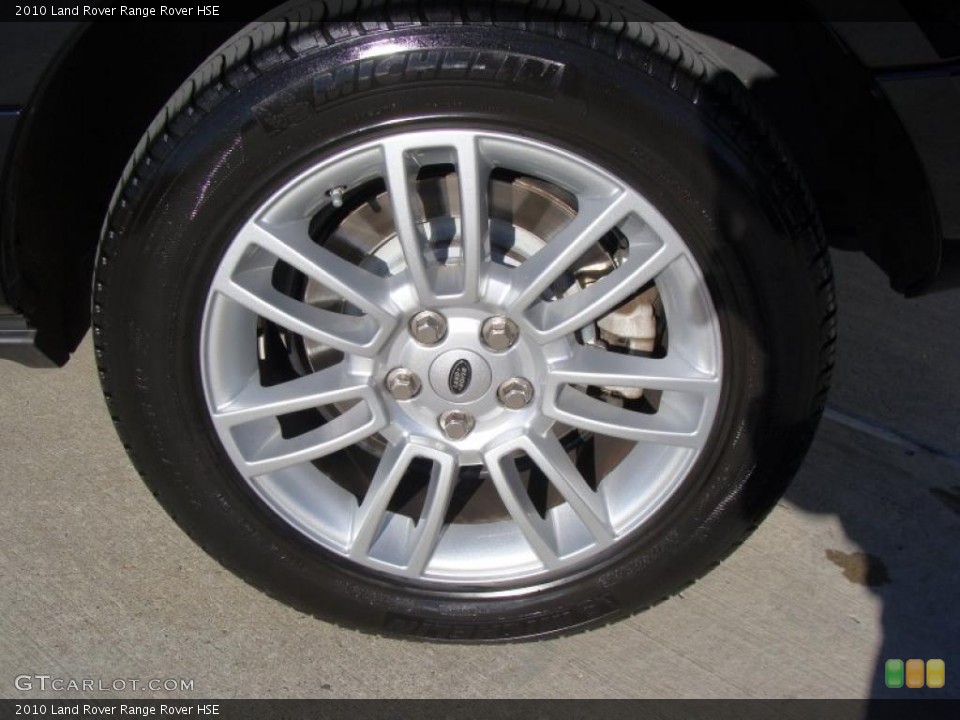 2010 Land Rover Range Rover HSE Wheel and Tire Photo #39923375