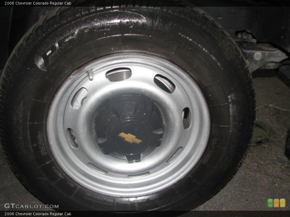 2006 Chevrolet Colorado Regular Cab Wheel and Tire Photo #39923859