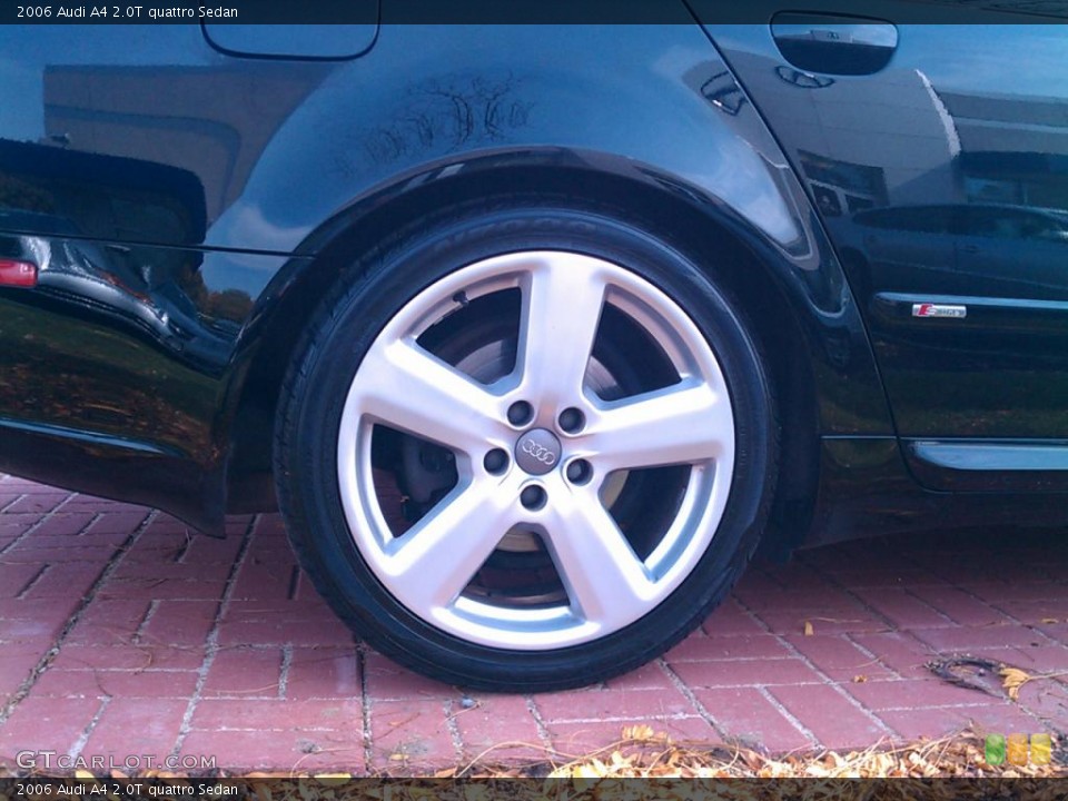 2006 Audi A4 2.0T quattro Sedan Wheel and Tire Photo #39925928