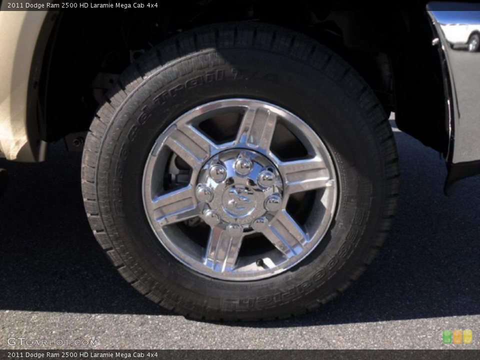 2011 Dodge Ram 2500 HD Laramie Mega Cab 4x4 Wheel and Tire Photo #39928820