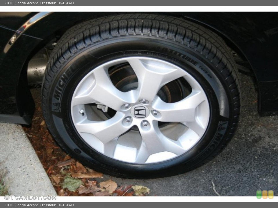 2010 Honda Accord Crosstour EX-L 4WD Wheel and Tire Photo #39929188