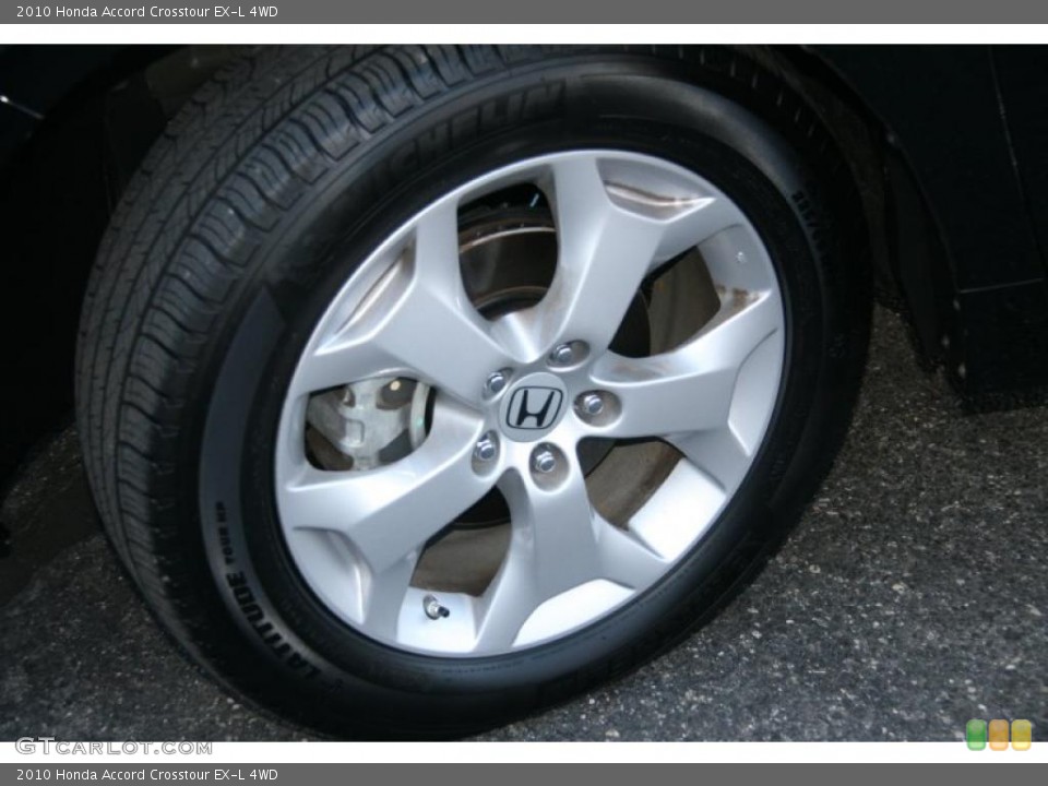 2010 Honda Accord Crosstour EX-L 4WD Wheel and Tire Photo #39929220